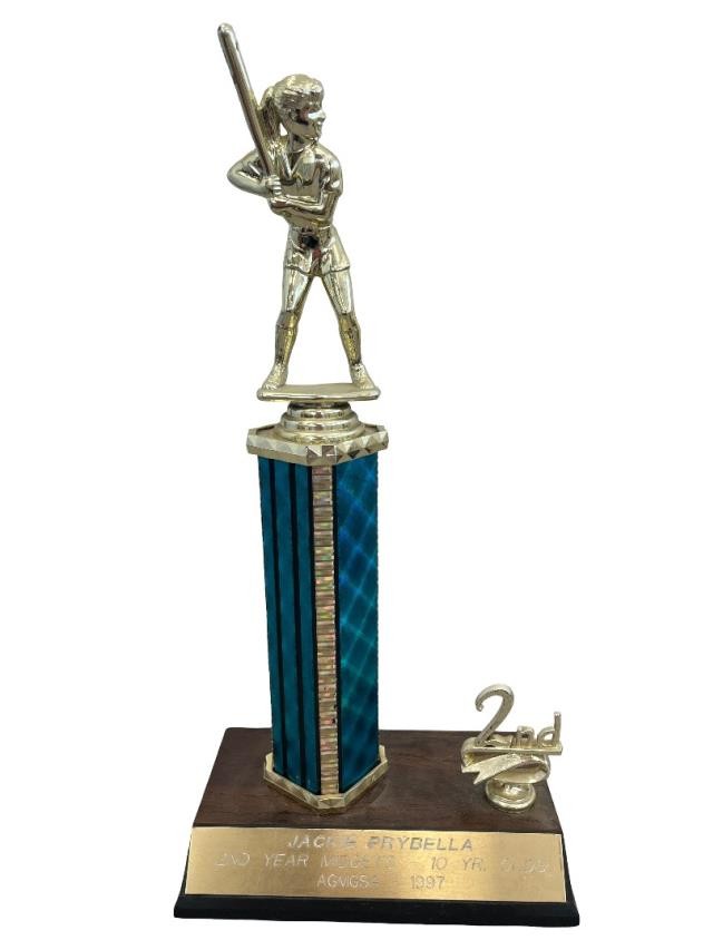 Trophy-Softball Female Blue Ba