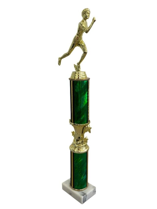 Trophy-Girl Running Green/Gold
