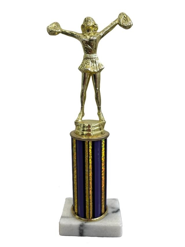 Trophy-Girl Cheerleading Purpl