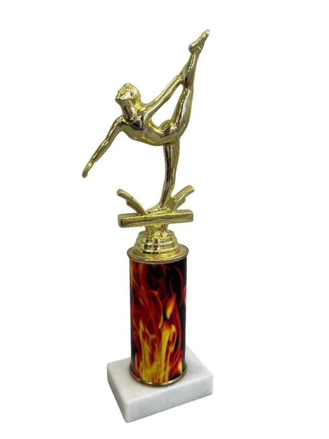 Trophy Girl Balance Beam w/Fla