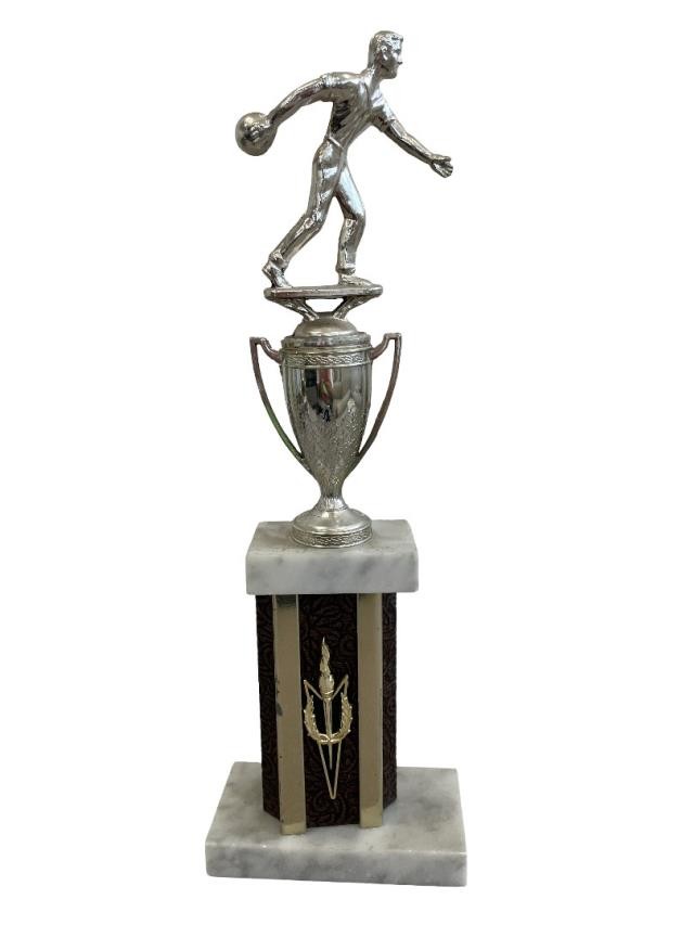 Trophy-Male Bowler Brown/Flowe