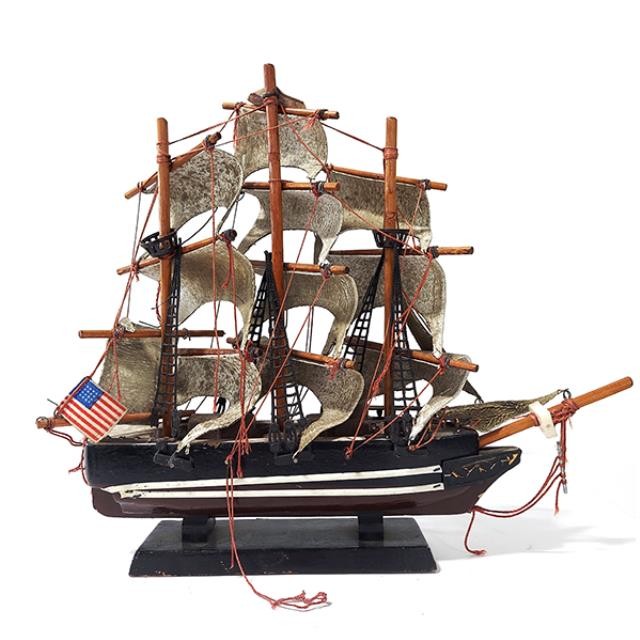 SHIP MODEL-Sm. "Cutty Sark" Black Ship