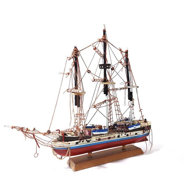 MODEL-SHIP 17"CHARLES W MORGAN