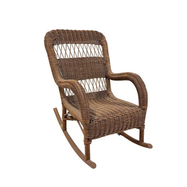CHAIR-KIDS ROCKER-HIGH BACK WICKER