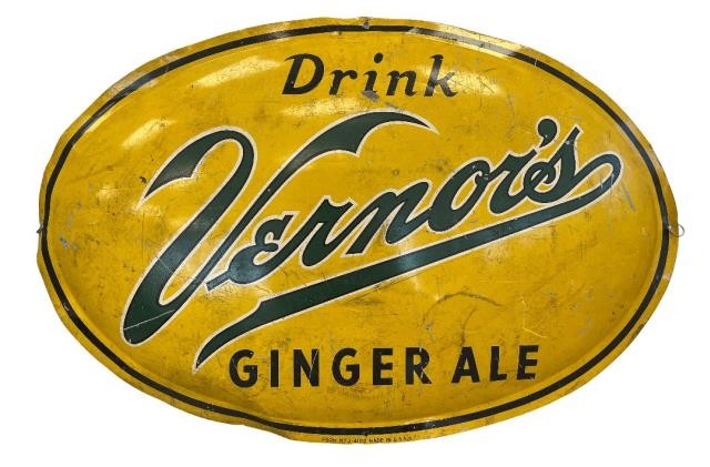 SIGN-VERNORS-GINGER ALE