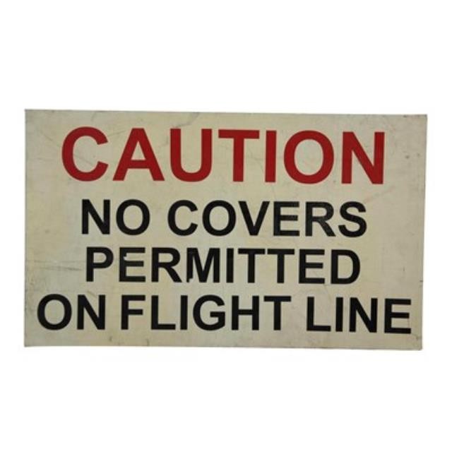 CAUTION No Covers Permitted on