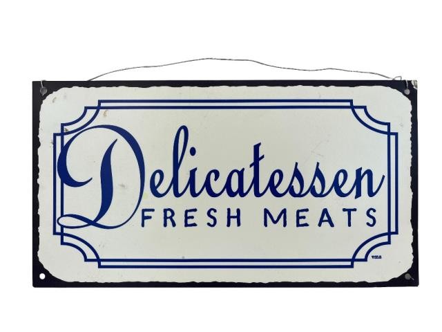 Metal sign-Delicatessen Fresh