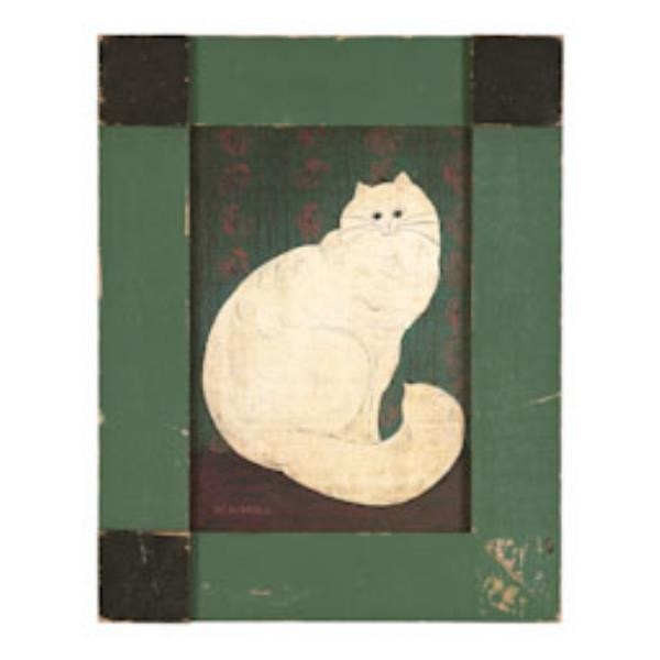 PRINT-WALL PERSIAN CAT FOLK AR