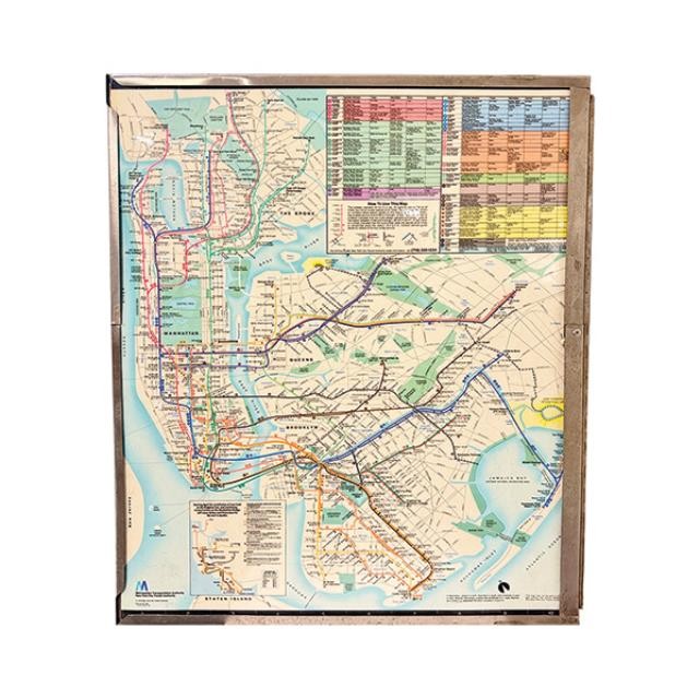 MAP.FR-1979 NYC SUBWAY IN ORIG