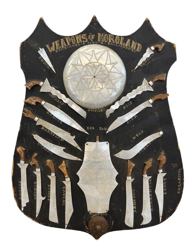 PLAQUE-"WEAPONS OF MOROLAND"
