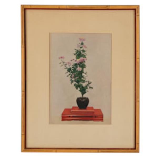 PRINT-WALL JAPAN FLORAL BAMBOO