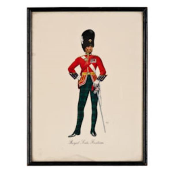 PRINT-FR-SOLDIER-"ROYAL SCOTS