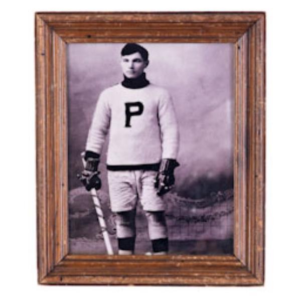 PORTRIAT- LACROSSE PLAYER-"P"