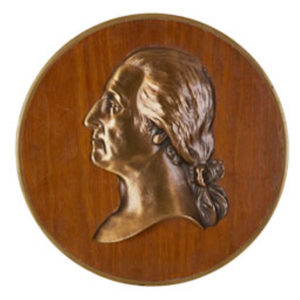 PLAQUE-GEO.WASHINGTON-16"DM-BR