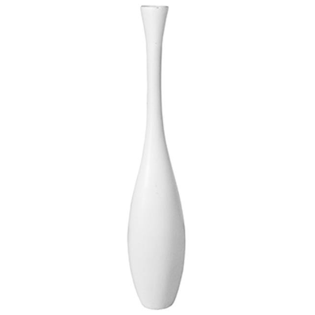 VASE-White Oval Base