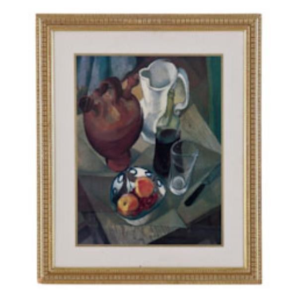 PRINT-30X36-WINE/FRUIT/VASE-GL