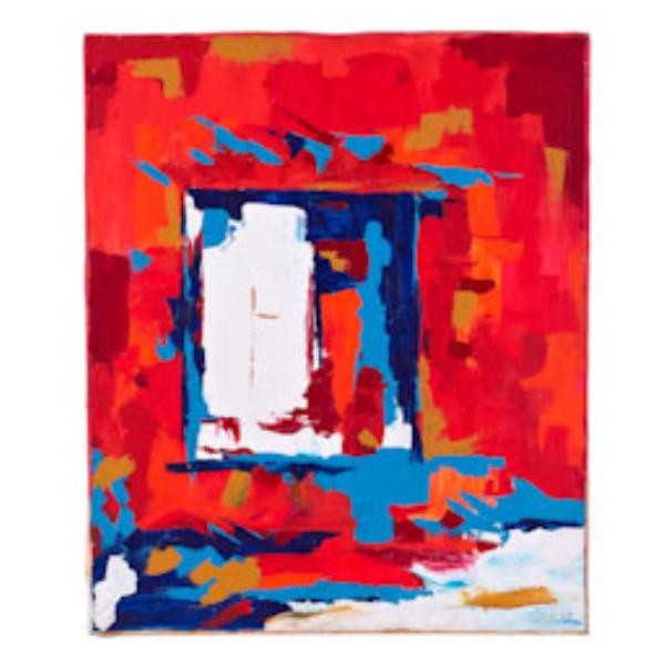 PAINTING-30X36-ABSTRACT-ORANGE