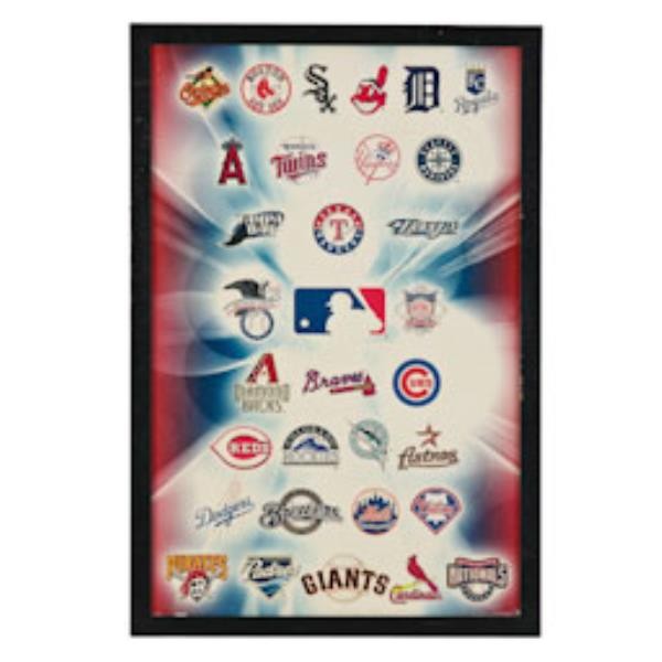 POSTER-24X36-MLB LOGOS