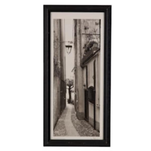 PRINT-12X24-PARISIAN ALLEY-BLK