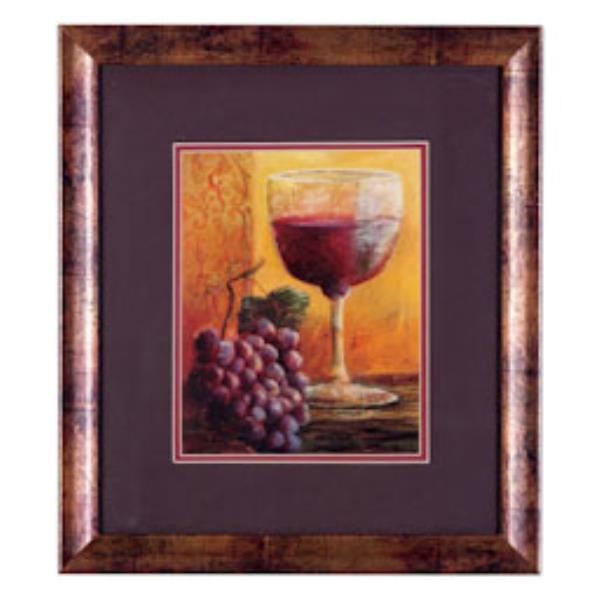 PRINT-15X17-WINE GLASS & GRAPE