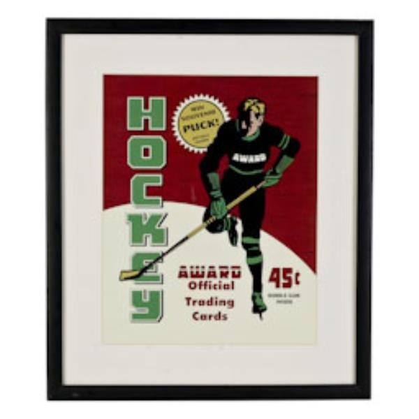 PRINT-HOCKEY-24X28-DARK FRAME