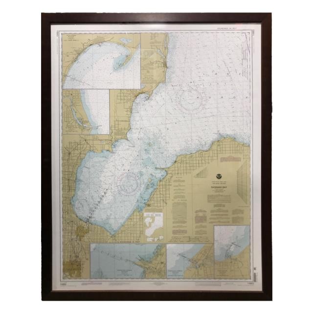 PRINT-MAP-SAGINAW BAY-BROWN FR