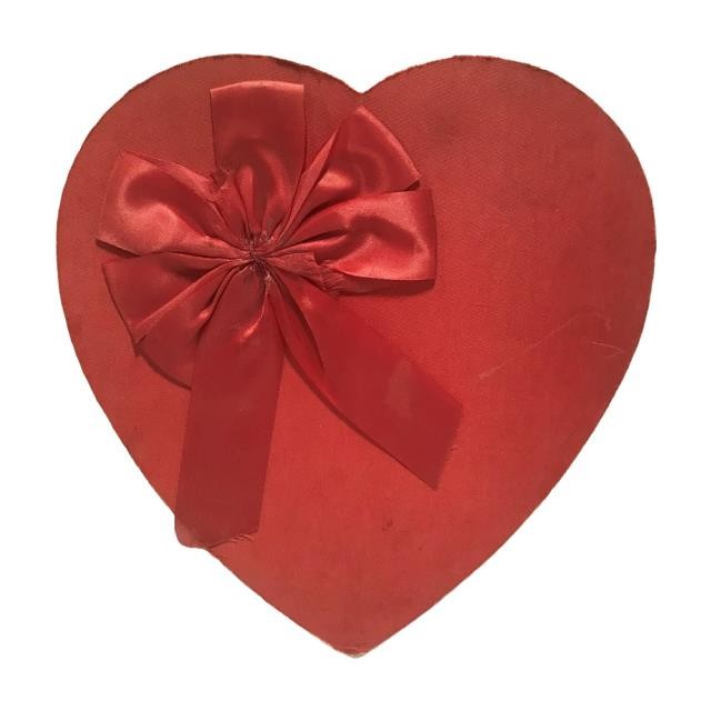 VALENTINE BOX-CANDY-M-RED/BOW