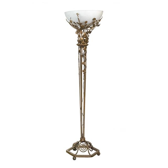 FLOOR LAMP-Art Noveau Torchiere