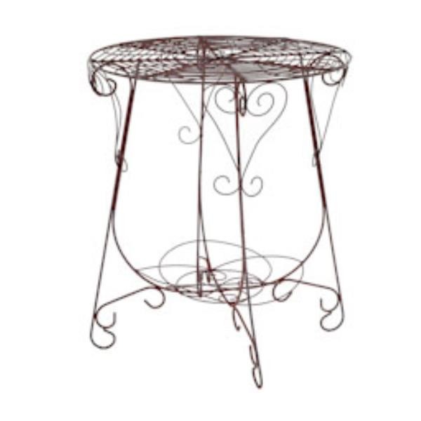 TABLE-RUSTY-WIRE-24DM X28H