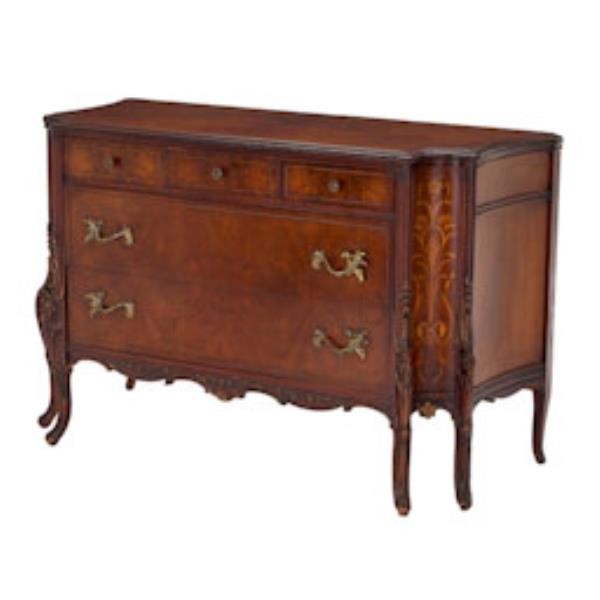 DRESSER-WALNUT-PATTERNED VENEE