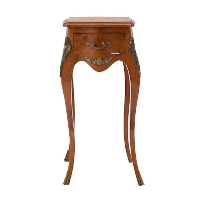 NIGHTSTAND-BOMBE-LT BURL-SERP-