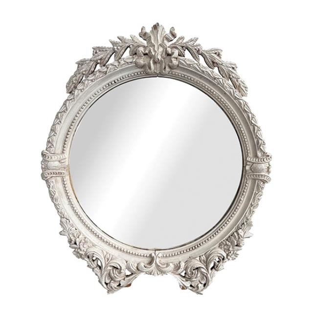 MIRROR-RAW PINE-CVD-ROUND