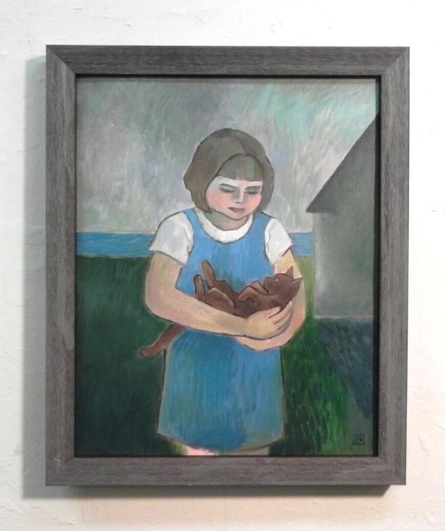 Cleared Art(10) Girl Holding a