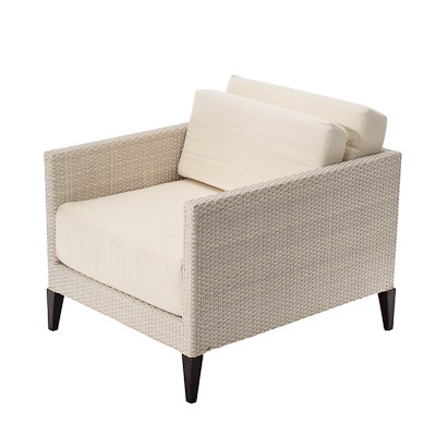 CHAIR-CLUB-CRM WICKER-SQ FRAME