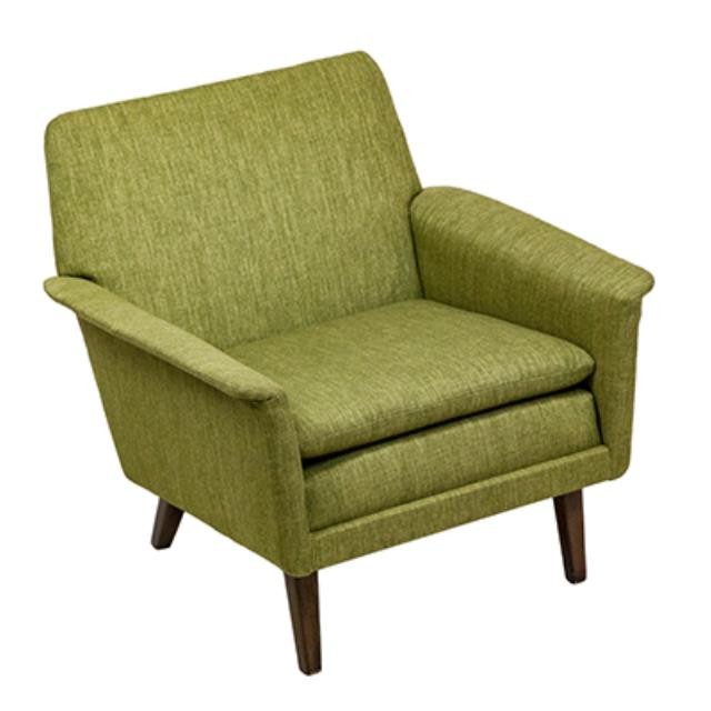 Chair-Green Mid Century Modern