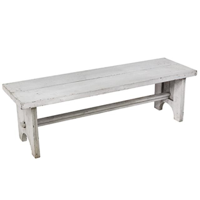 BENCH-Distressed White