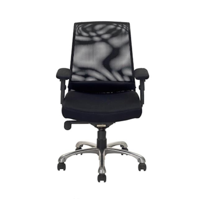 CHAIR-OFFICE-SWIVEL-BLK MESH