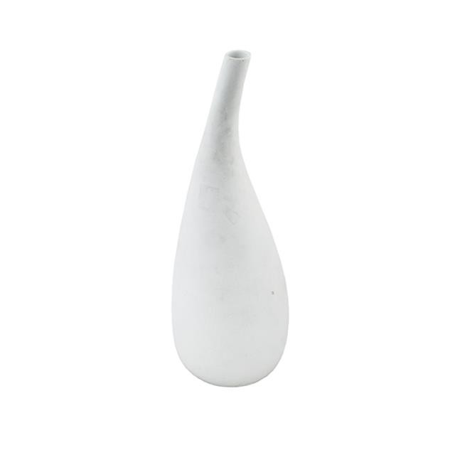 VASE-WHITE-TEARDROP