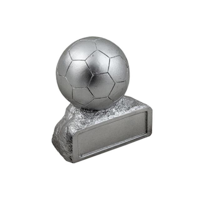 Trophy-Soccer Ball Silver