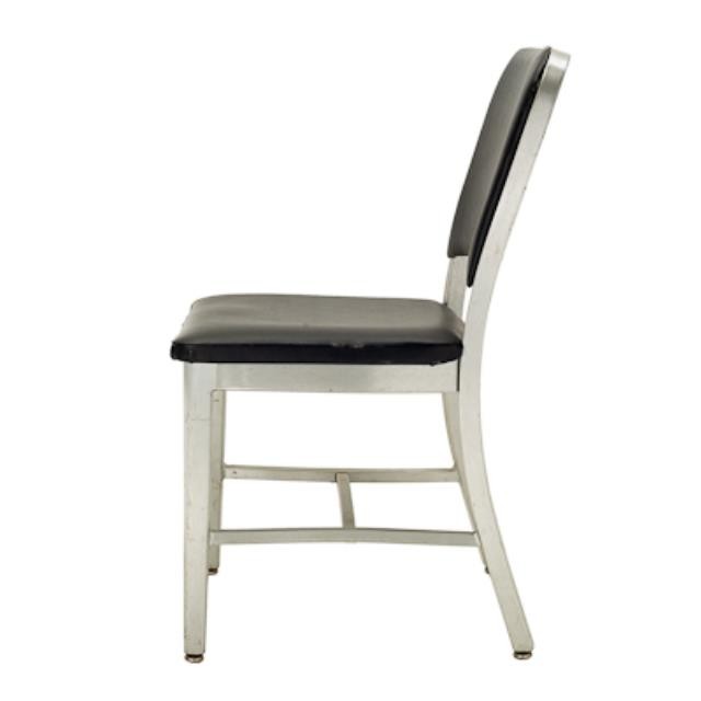 CHAIR-SIDE-BLK/STEEL