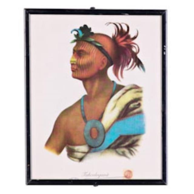 PRINT-SETOF16-AMER INDIANS 8X1