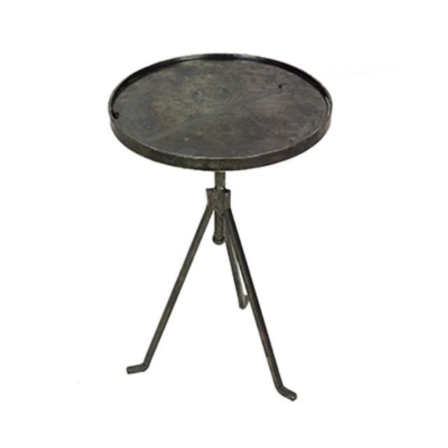 Table-Side Metal Round SM