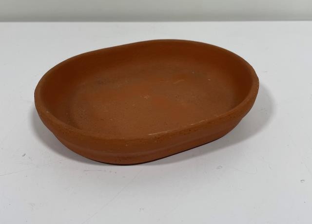 DISH-Oval Unglazed Terracotta