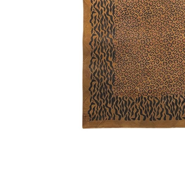 Rug-Leather Leopard/Tiger