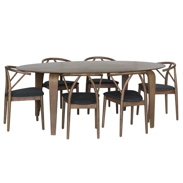 Modern Walnut Dining Table