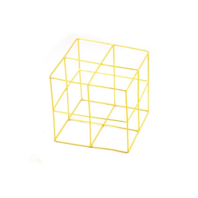 Small Sq Metal Sculpture