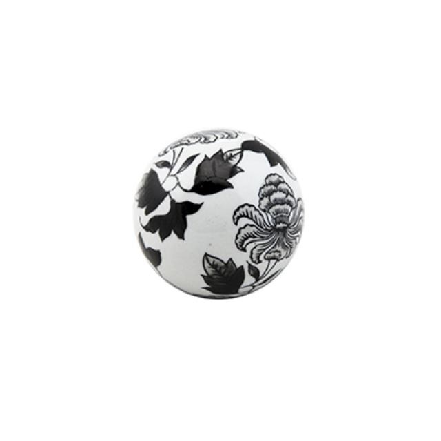 Blk & Wht Porcelain Ball