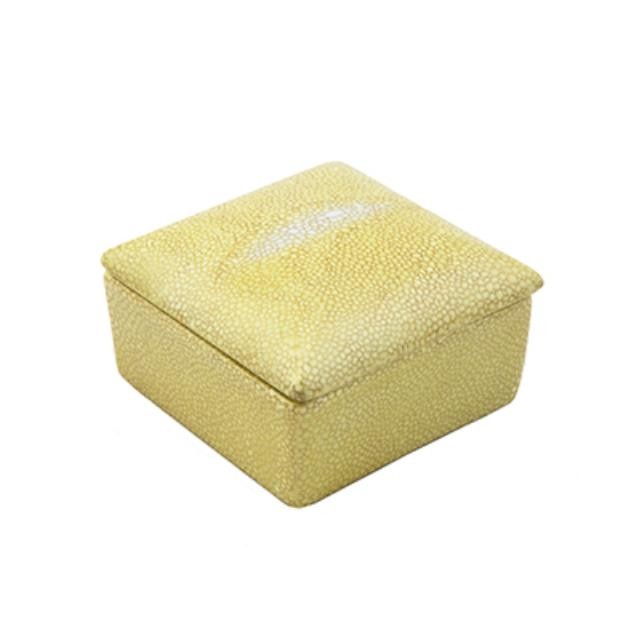 Yellow Ceramic Box