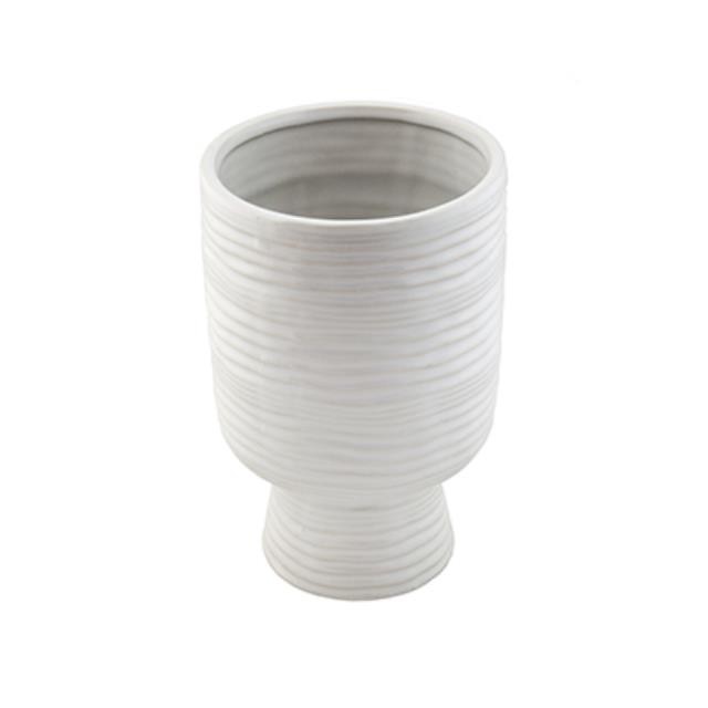 White Ceramic Cup/Vase