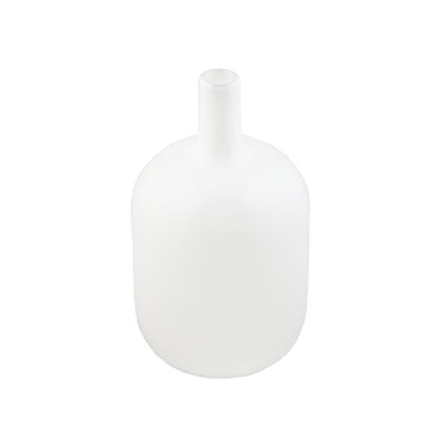 White Glass Bottle/Vase